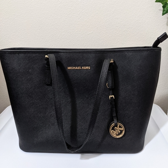 Michael Kors Black Tote (Used) - Picture 1 of 5